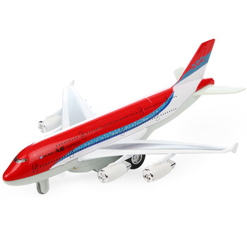 儿童合金飞机模型玩具 战斗机客机空客A380波
