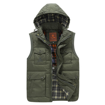 森林<em>吉普</em>SENLIN <em>JEEP马甲羽绒</em>多袋户外休闲