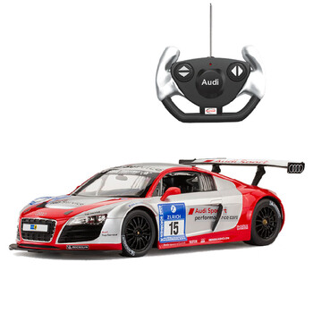星辉车模rastar 1:14 遥控汽车 奥迪R8 LMS 赛车