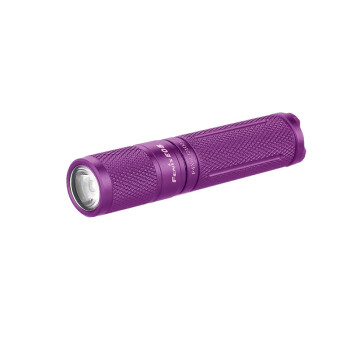 Fenix 菲尼克斯E05  2014 迷你轻巧便携LED高亮钥匙扣小电筒 紫色/2014新版