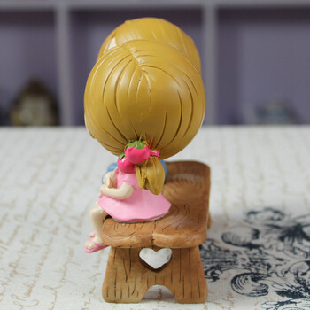 
                                        花梦谷（HUAMENGGU） 樱桃情侣摆设 结婚礼品 家居装饰品摆件 新房工艺品摆设 樱桃座椅                