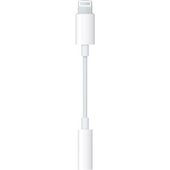 Apple 苹果 Lightning转3.5mm 耳机插孔转换器 白色数码类商品-全利兔-实时优惠快报