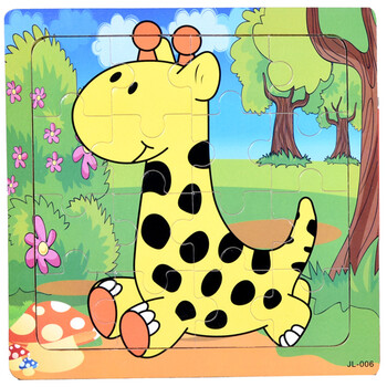 伯特利之家 9片儿童卡通动画木制拼图动漫托马