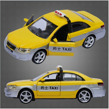 模型玩具 仿真模型 彩珀(caipo 彩珀 北京现代出租车 的士 计程车