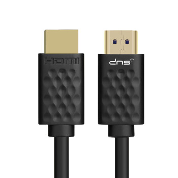 和宏（dns+）DNS3010 HDMI数字传输线 3米 镀金接口 电脑电视视频线 笔记本投影仪显示器连接线黑色