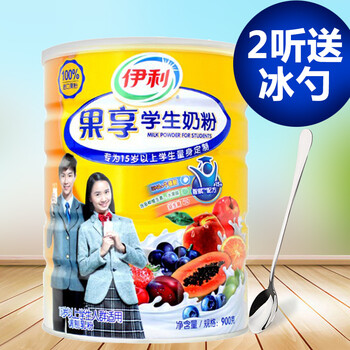 【18年新日期】伊利 果享学生奶粉900g\/克 (15