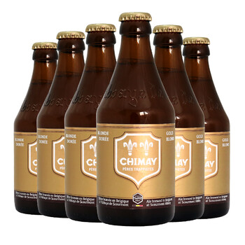 CHIMAY 智美 金帽啤酒 330m*6瓶食品类商品-全利兔-实时优惠快报