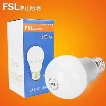 
                                        佛山照明（FSL）led灯泡e27LED灯泡螺口5W大口球泡超炫节能灯泡e27灯头家用灯泡 超炫球泡5W-E27白光                