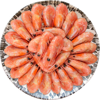 禧美(Seamix) 熟冻加拿大北极虾 带籽率70%-80% 500g 45-60只 袋装 火锅食材 海鲜水产