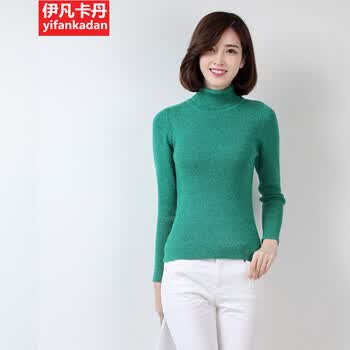 伊凡卡丹 <em>女式</em>貂绒绒衫加厚套头衫女士时尚 韩