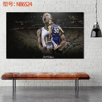 居梦坞 stephencurry 斯蒂芬·库里 篮球海报明星海报复古海报贴画纸