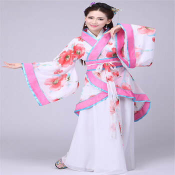 古装服装仙女古筝演出服舞蹈汉服女改良古代贵