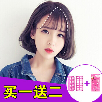 金凯丽 假发 迷你自然小刘海 韩式空气假刘海薄