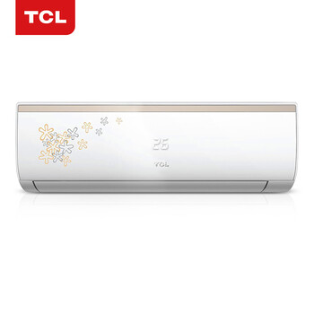 TCL 正1匹 定速 冷暖 空调挂机（时尚印花 隐藏显示屏）（KFRd-25GW/FC23+）价格: ￥1689
