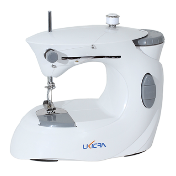 友立佳（UKICRA）0201缝纫机微型家用电动低噪音台式针线针织机