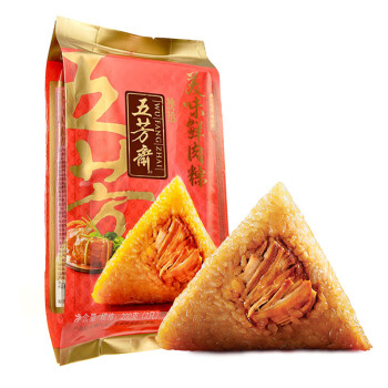 五芳斋 美味鲜肉粽 端午节粽子 真空包装方便速食 200g