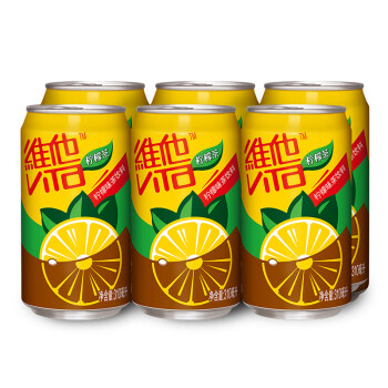 维他 柠檬茶310ml*6罐 维他奶整组 柠檬味茶饮料