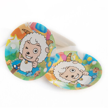 孩派/儿童生日布置用品/儿童生日装饰派对用品/喜羊羊盘子/6个