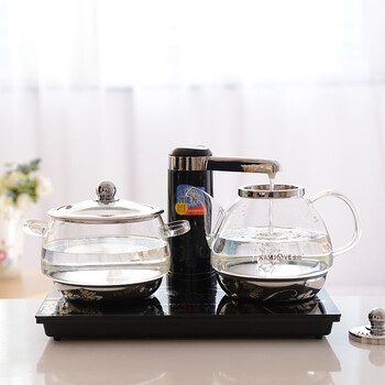 
                                        金灶茶具 V8全自动抽水加水上水烧水壶电热水壶电茶壶微电脑控温                