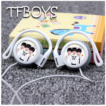 Tfboys王俊凯王源易烊千玺耳机同款运动挂耳式