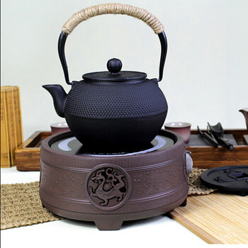 神兽远红外线电陶炉日本老铁壶银壶铜壶陶壶专用烧水泡煮茶炉静音无辐射茶艺可调温炉