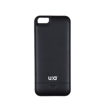 优加 U30 聚合物背夹式移动电源 无线充电器3000毫安 适用于iphone5/5S 黑色