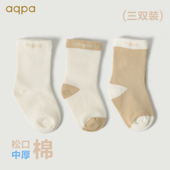 aqpa 婴儿袜子A类精梳棉中筒母婴玩具类商品-全利兔-实时优惠快报