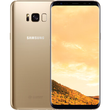 【移动赠费版】三星（SAMSUNG）Galaxy S8+（SM-G9550）4GB+64GB版 绮梦金 移动联通电信4G手机 双卡双待