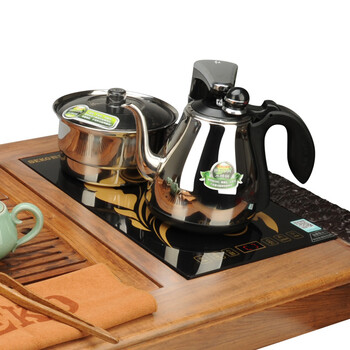 新功SEKO 檀香木茶盘 整套茶具 功夫茶盘茶具 电热全自动茶盘 实木茶盘茶具套装 F68 紫砂