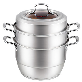 cooker king 炊大皇 304不锈钢蒸锅 26cm