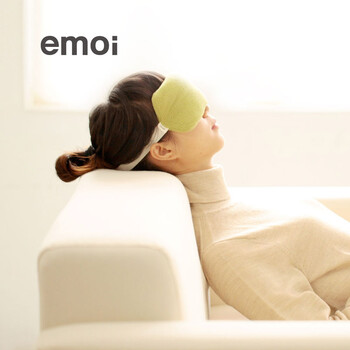 emoi基本生活 热敷冰敷眼罩 睡眠遮光 熏衣草 解眼疲劳 H3053 灰色
