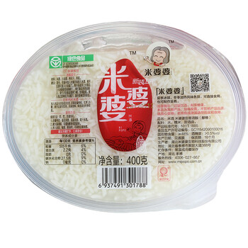 米婆婆米酒醪糟酒酿400g*24碗装整件月子食品_ 9折现价125元