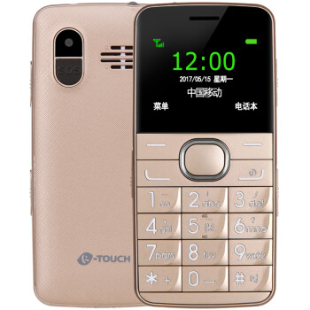 天语（K-TOUCH）N2 移动联通2G 双卡双待 老人手机 金色