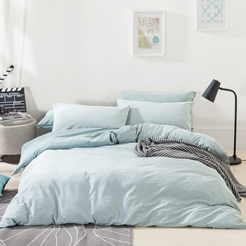 佳佰 四件套 床上用品 被套床单枕套 水洗纯棉面