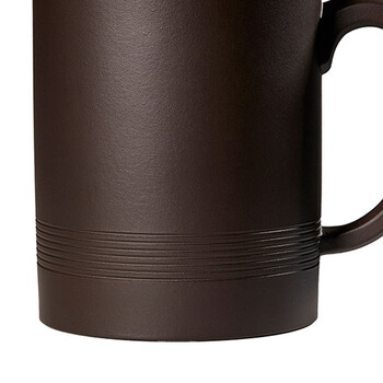 诗毅紫砂杯 宜兴原矿 全手工茶杯商务办公杯子  淑女杯 高13*宽12cm