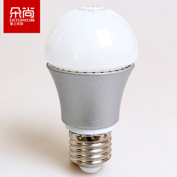 芊朵尚 LED灯泡光源 E27超炫白色外壳3W暖光
