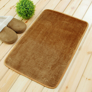 富居 门垫地毯地垫 吸水防滑脚垫 40*60cm 海狸绒-驼