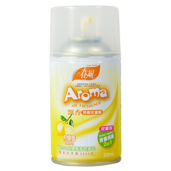 
                                        
                                                            春风 自动喷香机补充液 室内空气清新剂喷雾300ml*3瓶 酒店家用卫生间厕所除臭去异味芳香剂 3瓶（柠檬）                
