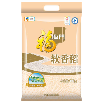 福临门 苏北米 软香稻 大米 10kg