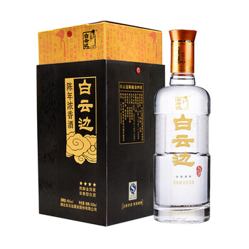 白云边 星级系列 陈酿金四星 45%vol 浓香型 500ml 单瓶装食品类商品-全利兔-实时优惠快报