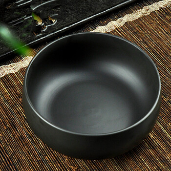 
                                                                                唐丰 手工宜兴紫砂黑泥大号茶洗杯洗功夫茶具配件 TF-1560 紫砂黑泥大号茶洗                