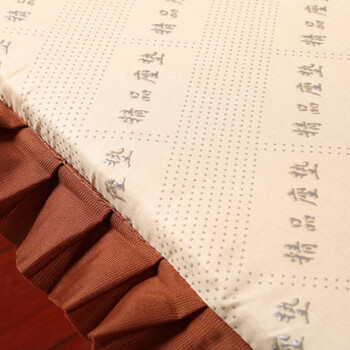 思烨加厚防滑法兰绒沙发垫子带靠背实木沙发垫 牡丹花 50*45*60cm