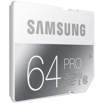 
                                        三星（SAMSUNG）64GB UHS-1 Class10 SD存储卡（读速90Mb/s ）专业版                