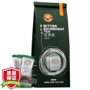 中国香港品牌 虎标 茶叶 全胚芽全颗粒苦荞茶350g/袋