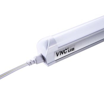 
                                        V-POWER T8一体化灯管 led日光管 节能省电 高亮度高节能支架LED光管 1.2米(16W正白光)_一体                