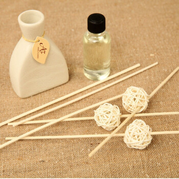 
                                        
                                                            晟旎尚品 香薰 无火香薰精油套装 净化除味房间卧室内 清新空气 日式裂纹陶瓷瓶 茉莉香型送补充液                