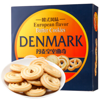 好价！少野 桃酥中式饼干 糕点 丹麦皇室曲奇 454g/盒