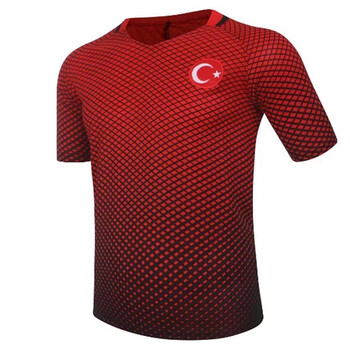 欧洲杯足球服16-17新款土耳其足球球衣图兰足