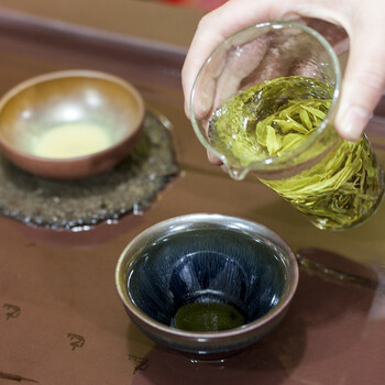 
                                        茶为媒 茶具茶杯 建盏兔毫盏主人杯建阳窑茶盏品茗杯天目釉黑釉陶瓷茶器                