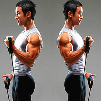 多功能拉力绳一字胸肌臂力肌肉训练锻炼弹力绳阻力带男女健身器材